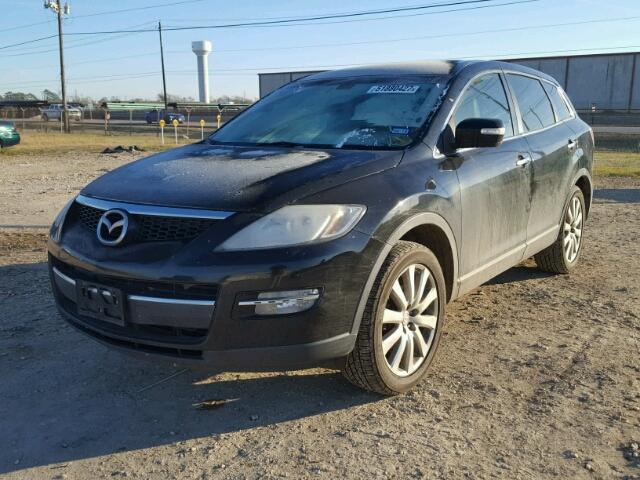 JM3TB28A080125308 - 2008 MAZDA CX-9 BLACK photo 2