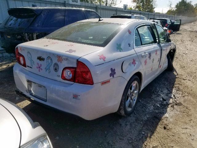 1G1ZH57B994145816 - 2009 CHEVROLET MALIBU 1LT 白色 照片 4