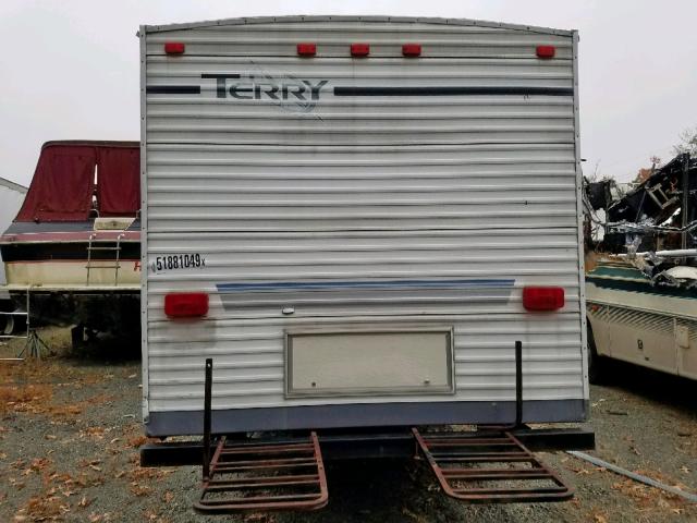 1EA1D322X42811391 - 2004 FLEETWOOD TRAILER WHITE photo 5