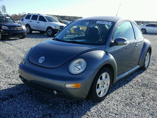 3VWCK21C93M439711 - 2003 VOLKSWAGEN NEW BEETLE Boz foto 2