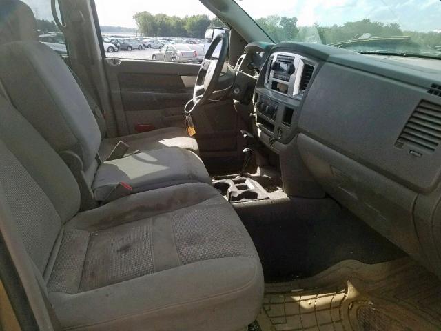 1D7KS28C97J528000 - 2007 DODGE RAM 2500 S Ոսկեգույն լուսանկար 5