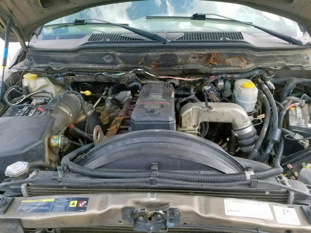 1D7KS28C97J528000 - 2007 DODGE RAM 2500 S Ոսկեգույն լուսանկար 7