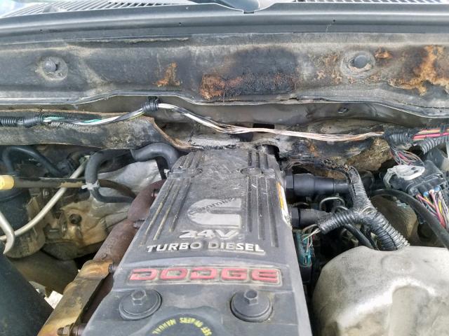 1D7KS28C97J528000 - 2007 DODGE RAM 2500 S Ոսկեգույն լուսանկար 9