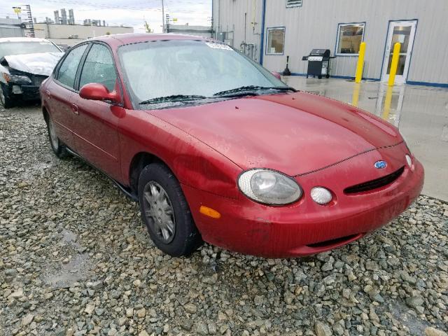 1FALP52UXTG173838 - 1996 FORD TAURUS GL RED photo 1