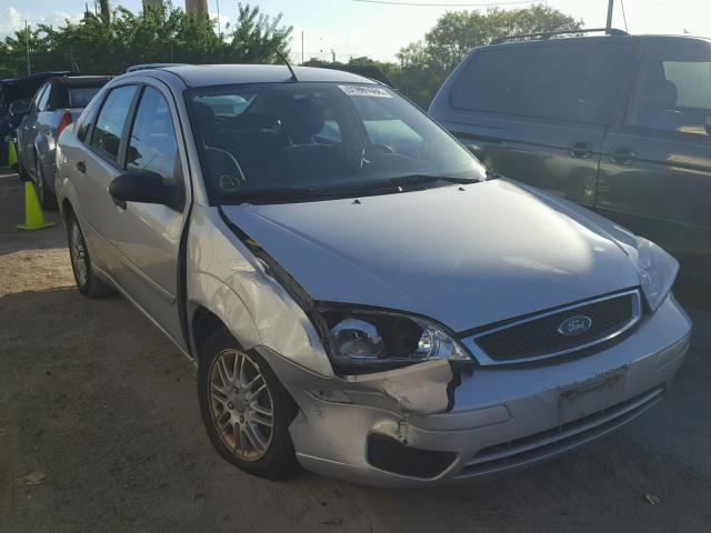 1FAFP34N87W321133 - 2007 FORD FOCUS ZX4 SILVER photo 1