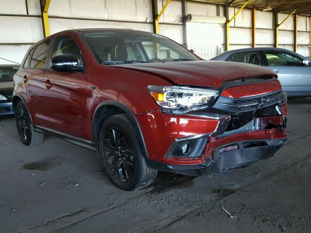 JA4AP3AU4JU012773 - 2018 MITSUBISHI OUTLANDER RED photo 1