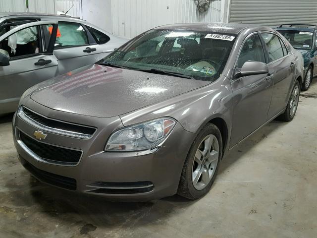 1G1ZC5EB2AF295308 - 2010 CHEVROLET MALIBU 1LT 棕色 照片 2