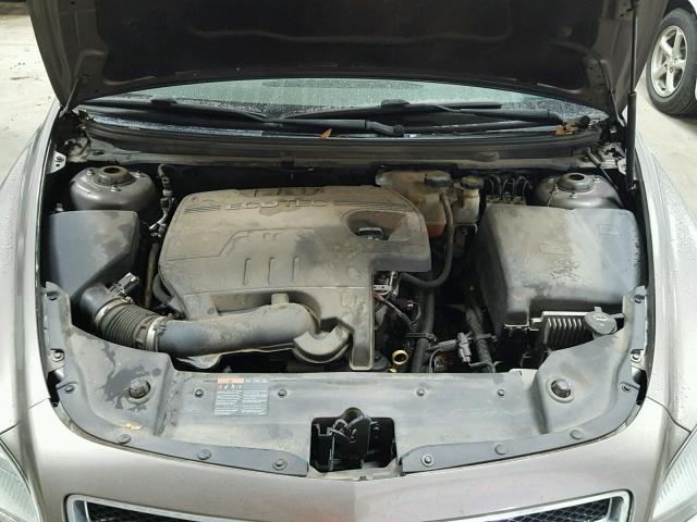 1G1ZC5EB2AF295308 - 2010 CHEVROLET MALIBU 1LT 棕色 照片 7