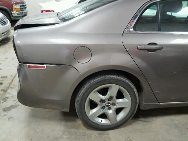 1G1ZC5EB2AF295308 - 2010 CHEVROLET MALIBU 1LT 棕色 照片 9