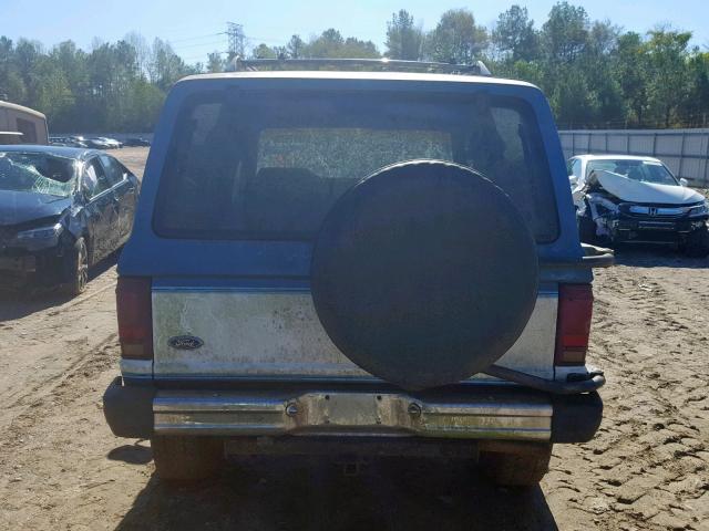 1FMCU14SXEUA76033 - 1984 FORD BRONCO II BLUE photo 6