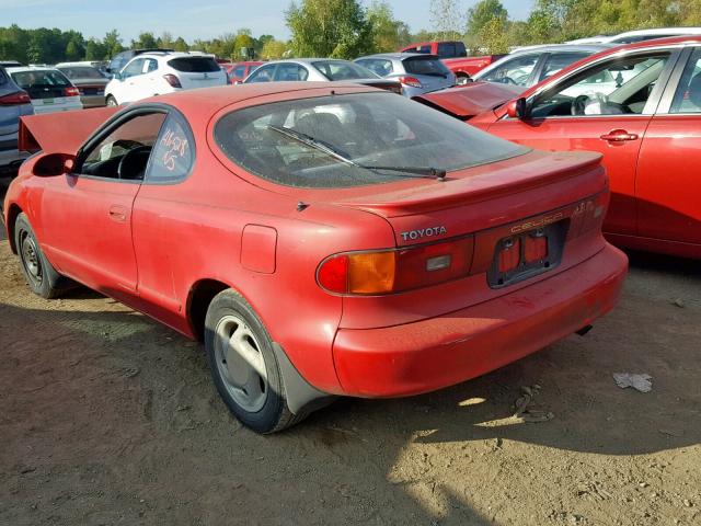 JT2ST87N0M0091172 - 1991 TOYOTA CELICA GT RED photo 3