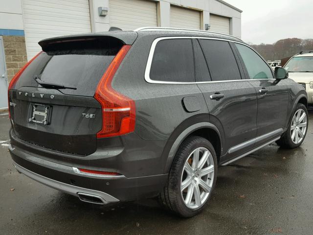 YV4A22PL5J1321518 - 2018 VOLVO XC90 T6 GRAY photo 4