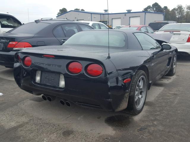 1G1YY12S935108553 - 2003 CHEVROLET CORVETTE Z BLACK photo 4