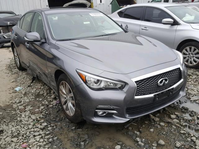 JN1CV7AR2GM251323 - 2016 INFINITI Q50 BASE GRAY photo 1