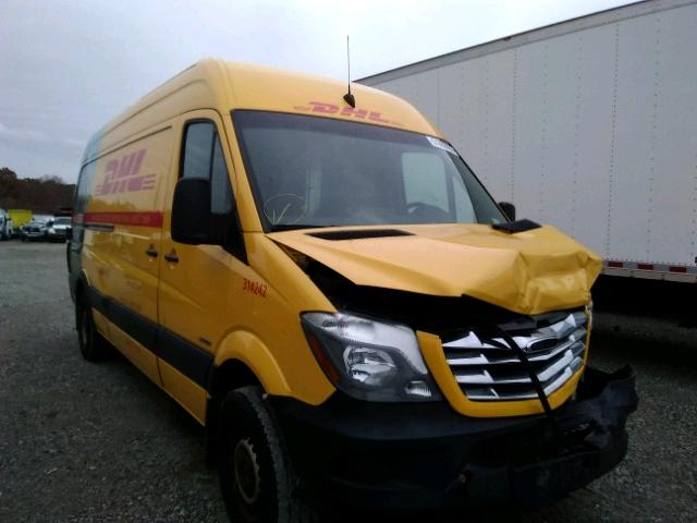 WDYPE8DB1E5851958 - 2014 FREIGHTLINER SPRINTER 2 YELLOW photo 1