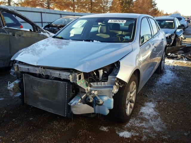 1G11C5SLXEF269748 - 2014 CHEVROLET MALIBU 1LT 银色 照片 2