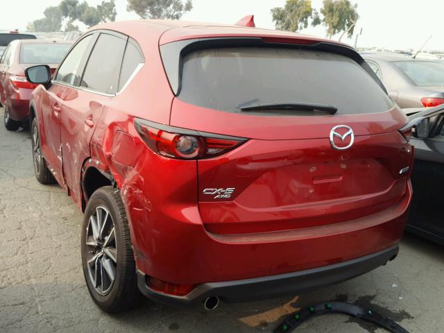 JM3KFBDL5H0183387 - 2017 MAZDA CX-5 GRAND RED photo 3