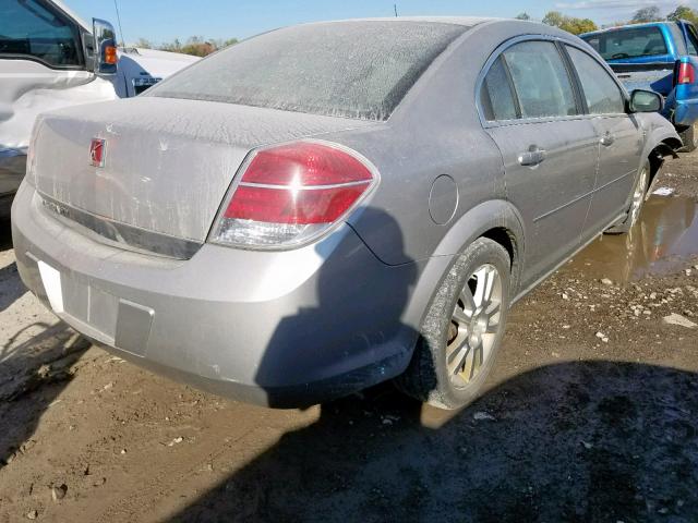 1G8ZS57N17F222743 - 2007 SATURN AURA XE SILVER photo 4