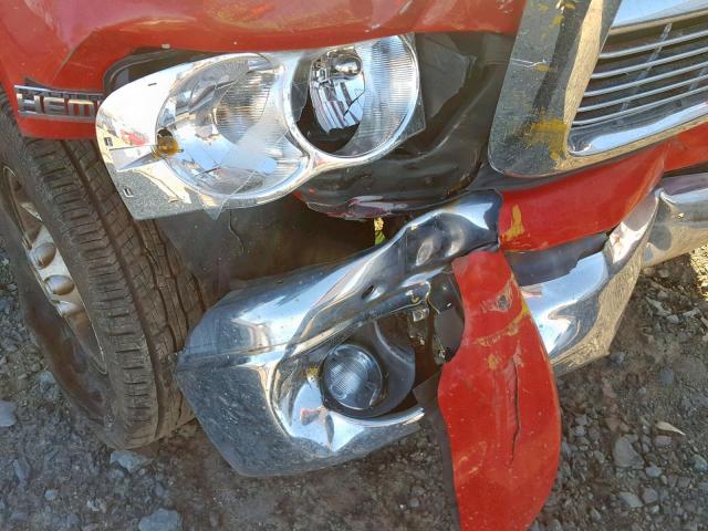 3D7KU26D14G148555 - 2004 DODGE RAM 2500 S RED photo 10