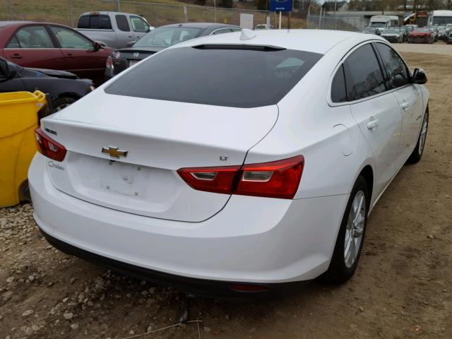 1G1ZE5ST6HF104779 - 2017 CHEVROLET MALIBU LT WHITE photo 4