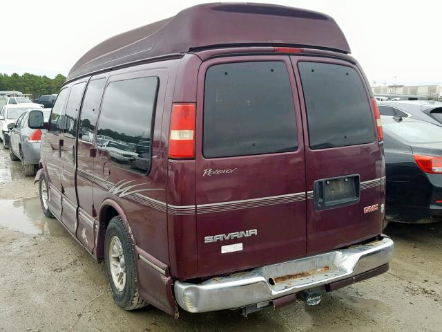 1GDFG15T831157333 - 2003 GMC SAVANA RV PURPLE photo 3