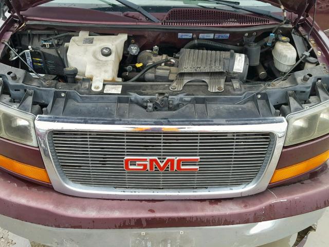 1GDFG15T831157333 - 2003 GMC SAVANA RV PURPLE photo 7