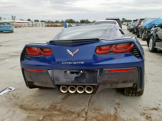 1G1YA2D70J5106366 - 2018 CHEVROLET CORVETTE S BLUE photo 6