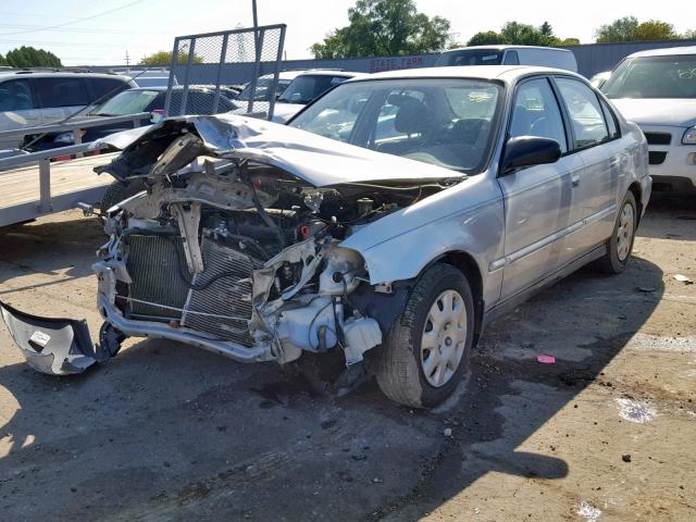 2HGEJ6611XH559327 - 1999 HONDA CIVIC BASE SILVER photo 2