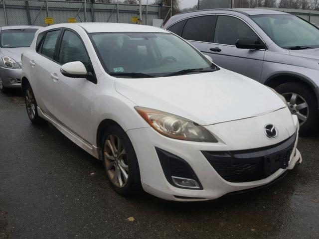 JM1BL1H65A1154729 - 2010 MAZDA 3 S WHITE photo 1