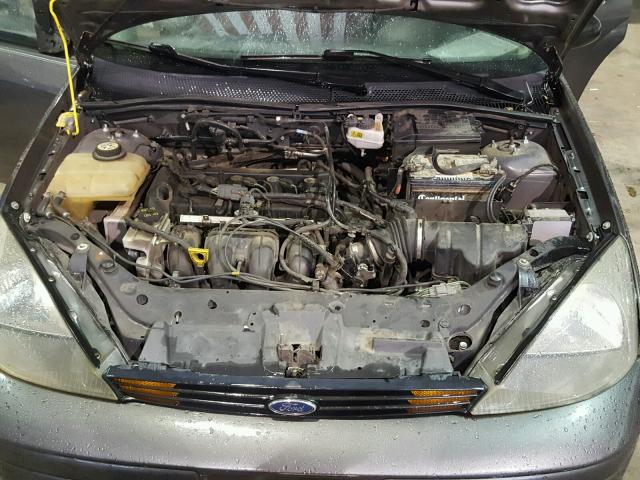 1FAHP37NX7W190727 - 2007 FORD FOCUS ZX5 GRAY photo 7