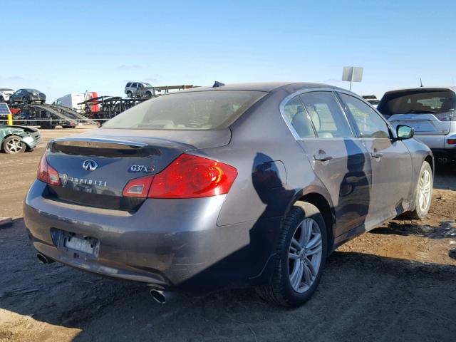 JNKCV61F59M051065 - 2009 INFINITI G37 BLUE photo 4