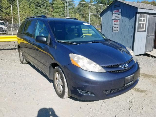 5TDZK23C77S050744 - 2007 TOYOTA SIENNA CE GRAY photo 1