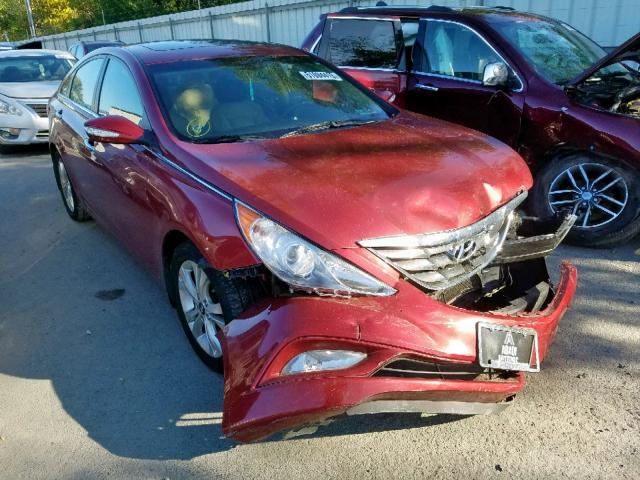 5NPEC4AC3BH121124 - 2011 HYUNDAI SONATA SE RED photo 1