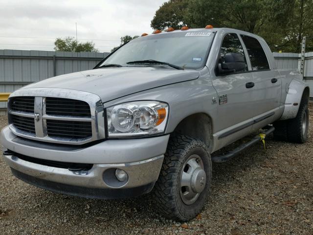 3D7MX49C77G763386 - 2007 DODGE RAM 3500 SILVER photo 2