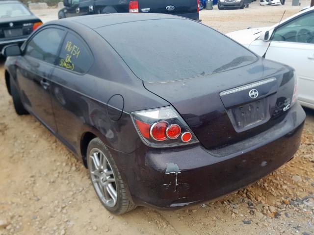 JTKDE167590299102 - 2009 TOYOTA SCION TC იასამნისფერი ფოტო 3