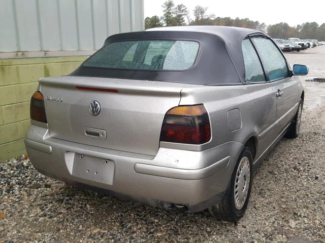 3VWCC21V9YM803681 - 2000 VOLKSWAGEN CABRIO GL SILVER photo 4