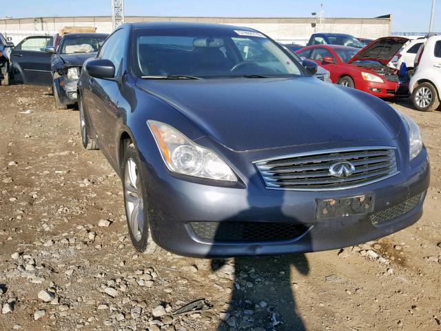 JNKCV64F29M650372 - 2009 INFINITI G37 BLUE photo 1