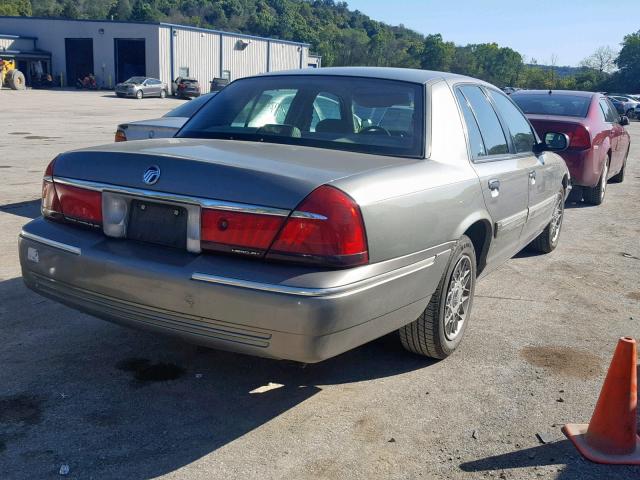 2MEFM74W71X692295 - 2001 MERCURY GRAND MARQ GRAY photo 4