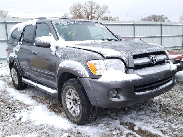 5TDBT48A76S261779 - 2006 TOYOTA SEQUOIA LI CHARCOAL photo 1