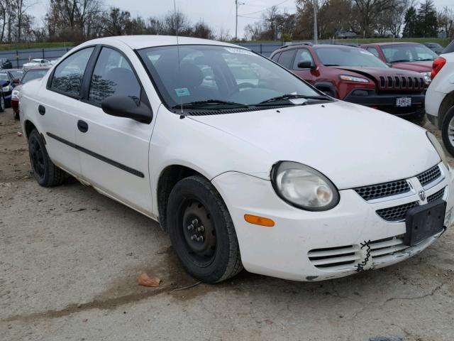 1B3ES26C13D109255 - 2003 DODGE NEON SE WHITE photo 1