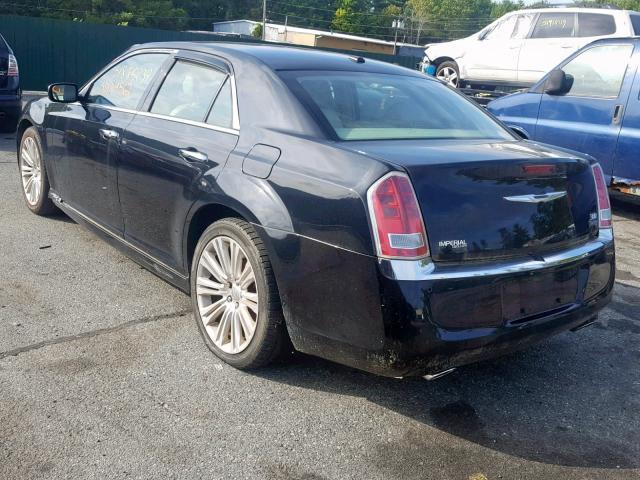 2C3CCACGXCH229468 - 2012 CHRYSLER 300 LIMITE BLACK photo 3