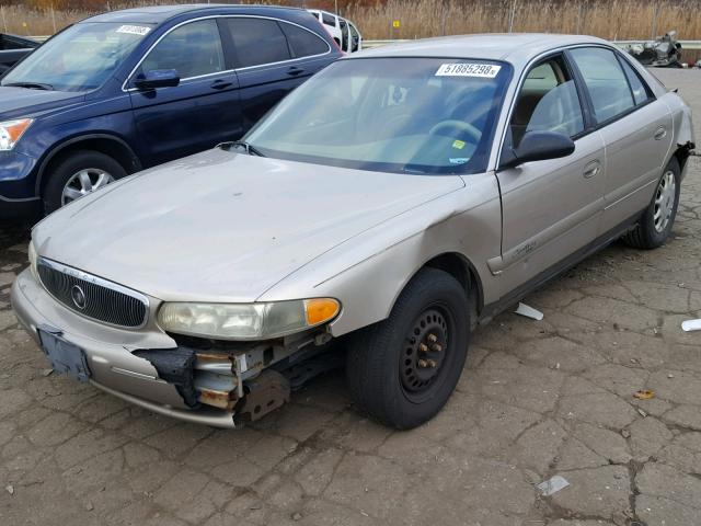 2G4WS52M9X1403440 - 1999 BUICK CENTURY CU BEIGE photo 2