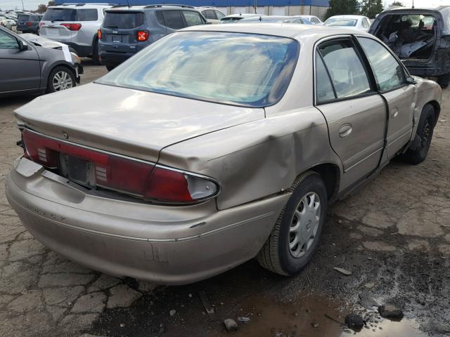 2G4WS52M9X1403440 - 1999 BUICK CENTURY CU BEIGE photo 4