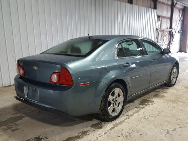 1G1ZH57B794201980 - 2009 CHEVROLET MALIBU 1LT TEAL photo 4