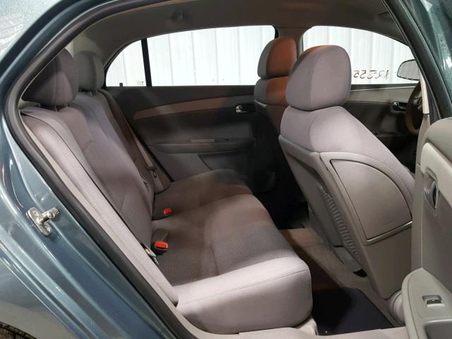 1G1ZH57B794201980 - 2009 CHEVROLET MALIBU 1LT TEAL photo 6