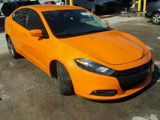 1C3CDFBA5DD305376 - 2013 DODGE DART SXT ORANGE photo 1