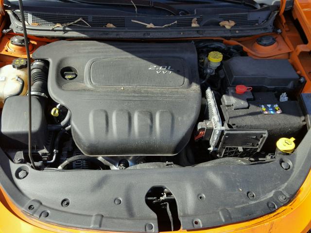 1C3CDFBA5DD305376 - 2013 DODGE DART SXT ORANGE photo 7