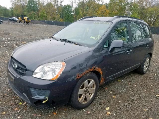 KNAFG526577119360 - 2007 KIA RONDO LX GRAY photo 2