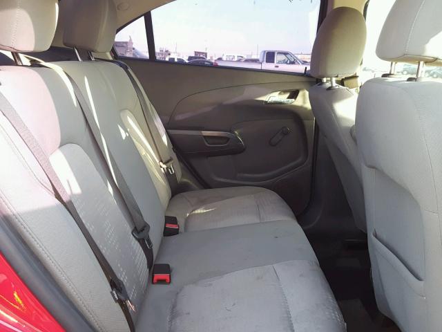 1G1JA5SH5C4175125 - 2012 CHEVROLET SONIC LS 红色 照片 6