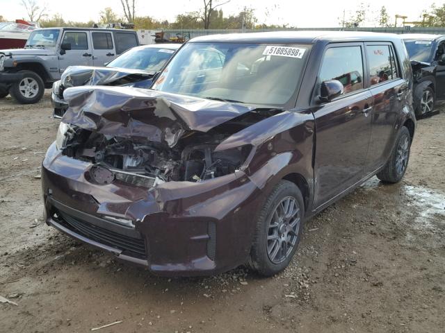 JTLZE4FE7CJ020350 - 2012 TOYOTA SCION XB Bordo foto 2